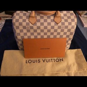 Louis Vuitton Speedy 30 Damier Azur Canvas